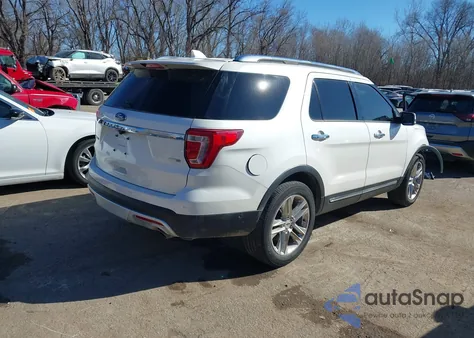 2016 Ford Explorer Limited z USA, uszkodzony, nr VIN 1FM5K8F8XGGA34696